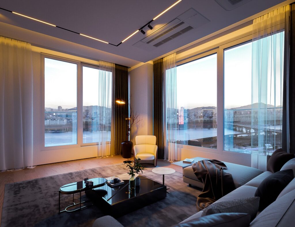 35평형 Living Area