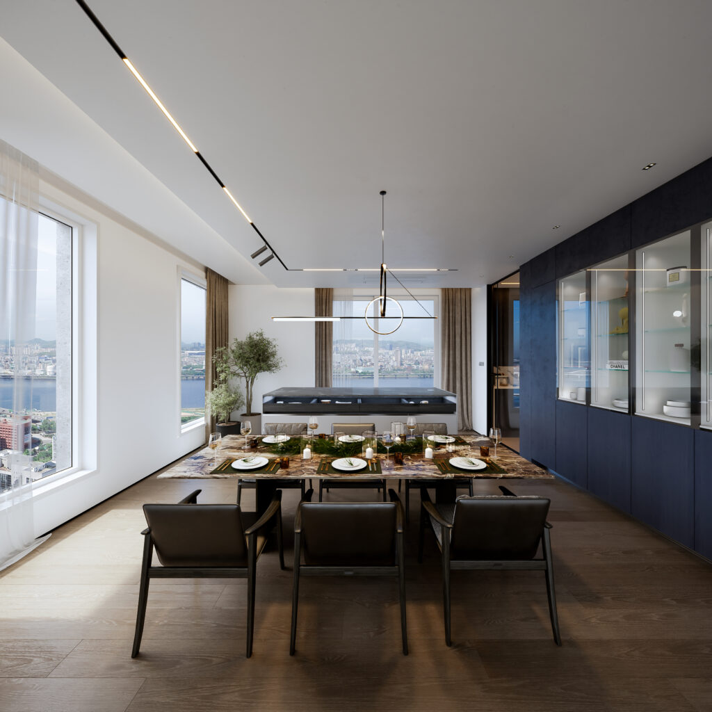 47평형 거실 Dining Area