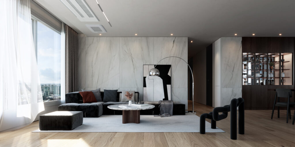 55평형 Living Room
